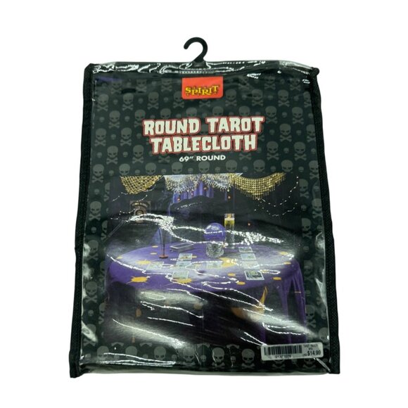 Round Tarot Tablecloth 69" Round By Spirit Halloween new in package READ - Picture 1 of 5